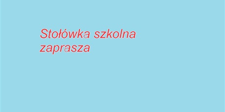 Informacja dotycząca obiadów