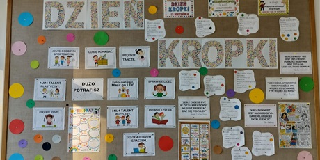 Międzynarodowy Dzień Kropki w naszej szkole!