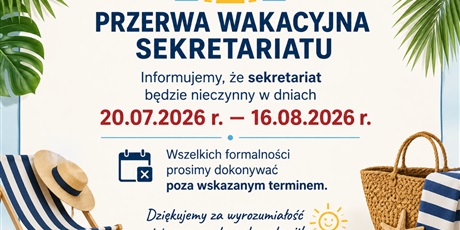 SEKRETARIAT W WAKACJE