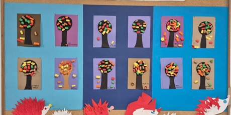 Świetlicowy Konkurs Plastyczny „Jesień"