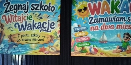 Zakończenie roku szkolnego klas 0-7